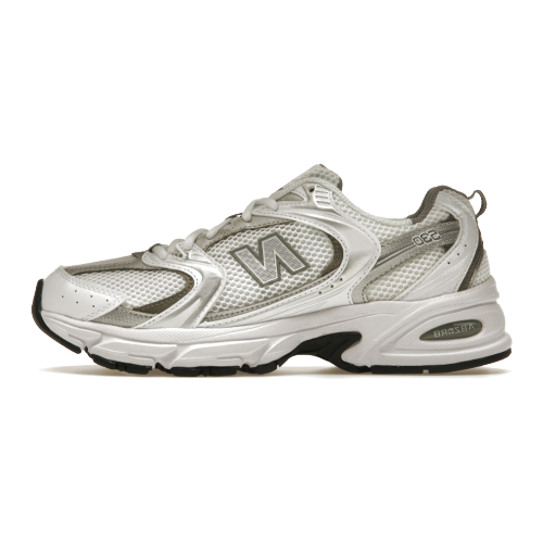 New Balance 530 White Silver Metallic