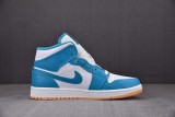 Jordan 1 Mid Aquatone