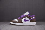 Jordan 1 Low Purple Mocha