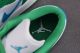 Jordan 1 Low Lucky Green Aquatone (Women Size!!)