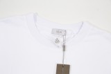 Dior Light Blue Gradient Reversible Logo Print Short Sleeve T-Shirt 6.14