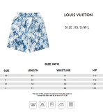 Louis Vuitton 23SS Monogram Aquagarden Print Shorts 6.26