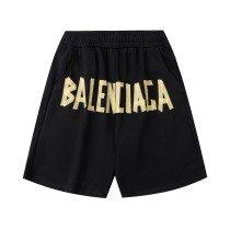 Balenciaga 23ss monogram graffiti shorts black 6.26