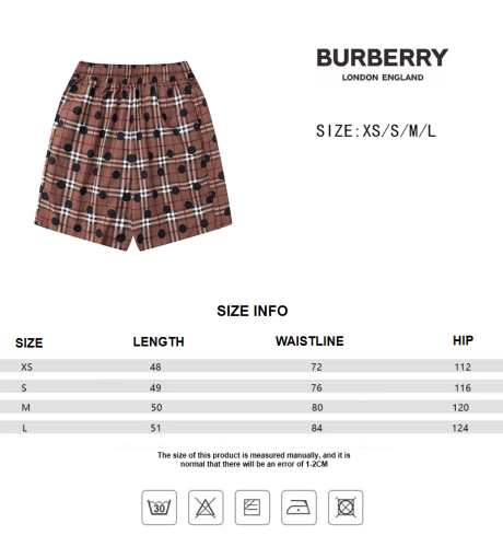 Burberry 23SS new speckled print shorts 6.26