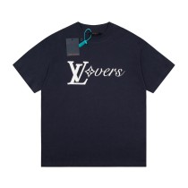 Louis Vuitton 23SS Chateau Print Short Sleeve Tee Black 7.11