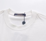 Louis Vuitton 23SS Color Canvas Room Print Short Sleeve T-Shirt White 8.9