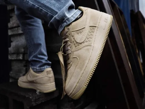 Nike Air Force 1 Low NAI-KE Tan Canvas