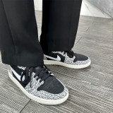 Jordan 1 Retro Low OG Black Cement