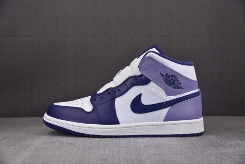 Jordan 1 Mid Blueberry