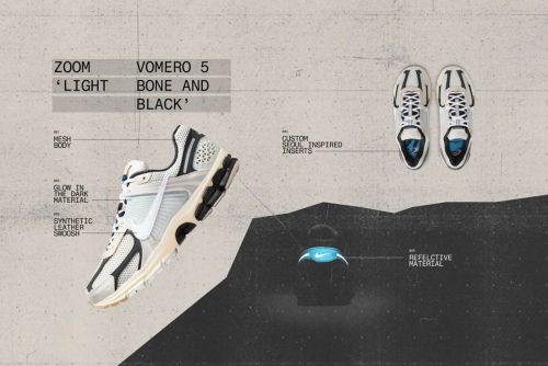 Nike Vomero 5 Supersonic Light Bone Black