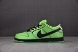 The Powerpuff Girls X Nike SB Dunk Low Buttercup Green