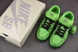 The Powerpuff Girls X Nike SB Dunk Low Buttercup Green