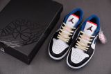 Air Jordan 1 Low SE Black Industrial Blue