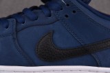 Nike SB Dunk Low Navy Black Gum