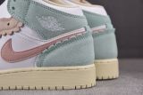 Jordan 1 Mid SE Pink Oxford (GS)