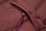 The North Face 1996 Classic Hidden Hood Down Jacket burgundy 11.15