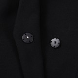 Balenciaga 23ss new emblem shoulder logo letters logo suit jacket 12.5