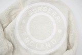 Burberry 23ss double-sided logo pattern polar fleece jacket white 12.5