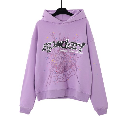 Sp5der Purple Hoodie 'Purple' 12.12