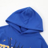 Sp5der Blue Hoodie 'Blue' 12.12