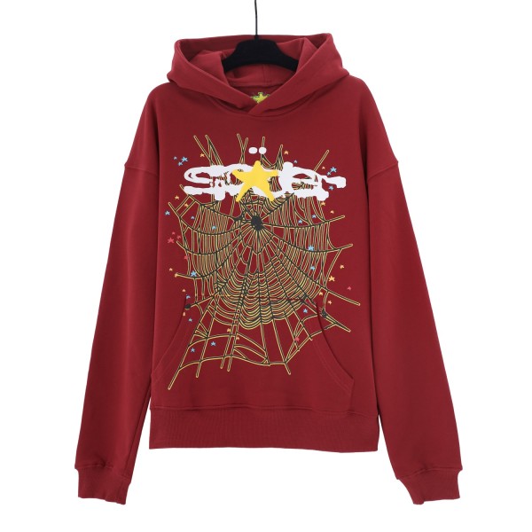 Sp5der Red Hoodie 'Red' 12.12