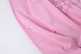 Sp5der Atlanta Hoodie Pink 12.12