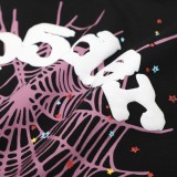 Sp5der colorful Star Hoodie 'Black' 12.12