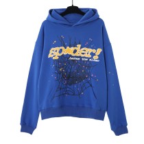 Sp5der Blue Hoodie 'Blue' 12.12