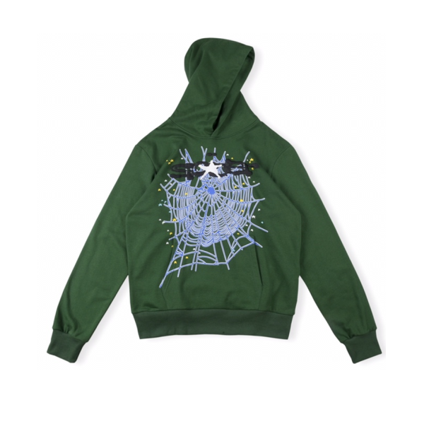 Sp5der Web Hoodie Green 12.12
