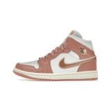 Jordan 1 Mid SE Red Stardust (Women's)