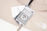 The North Face patchwork design short down jacket Pink 1.3