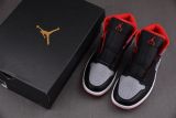 Jordan 1 Mid Bred Shadow（Black Cement）
