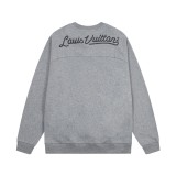 Louis Vuitton X Nigo series love logo printed crew neck sweatshirt 1.30