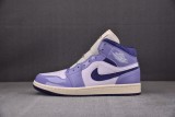 Jordan 1 Mid SE Chenille Sky J Light Purple (Women's)