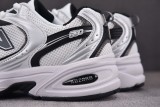 New Balance 530 White Silver Metallic Black