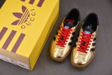Adidas x Gucci Gazelle Red Gold