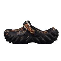 Crocs EVA beach sandals black graffiti（No Shoe Box）