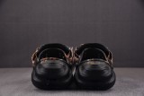 Crocs EVA beach sandals black graffiti（No Shoe Box）