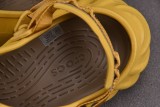 Crocs EVA Beach Sandals Desert Yellow （No Shoe Box）