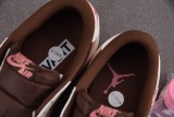 Air Jordan 1 Low OG Travis Scott DARK PONY/PINK OXFORD