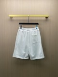 Gucci Summer Flame Embroidery Classic Double G Brand Logo Shorts 7.18
