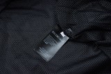 Balenciaga waterproof classic logo jacket Black 7.24