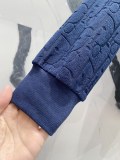 Dior 3D typography classic logo hoodie Blue 8.7