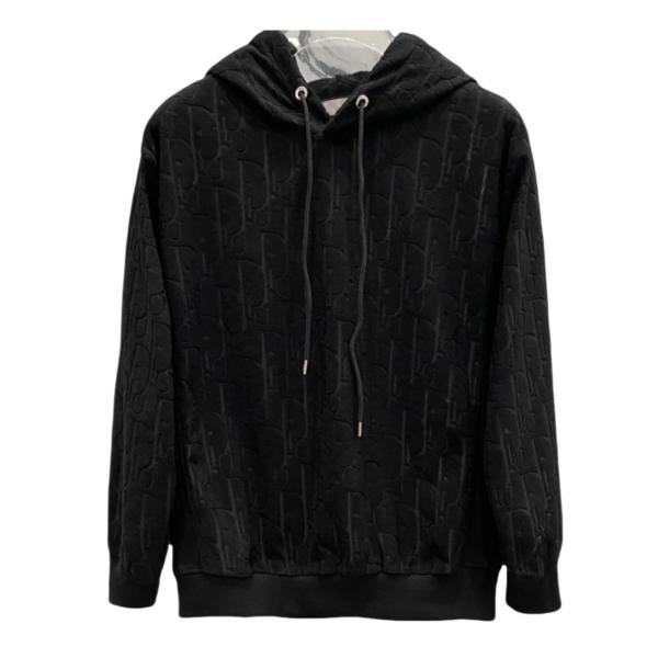 Dior 3D typography classic logo hoodie Black 8.7