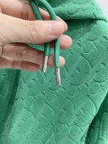 Dior 3D typography classic logo hoodie Green 8.7