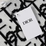 Dior classic knitted logo crew neck sweater White 8.7