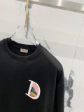 Dior embroidered mountain landscape logo sweatshirt Black 8.7