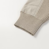 Burberry Classic Patchwork Crew Neck Sweater Grey 8.7