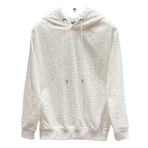 Dior 3D typography classic logo hoodie White 8.7