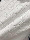 Dior 3D typography classic logo hoodie White 8.7